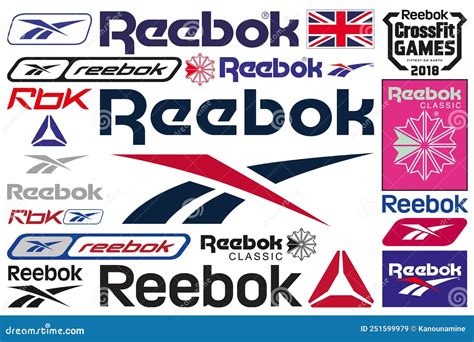 Reebok Logo - Vector Illustration Editorial Stock Image - Illustration ...