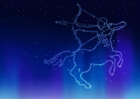 Download Sagittarius Zodiac Blue Archer Symbol Wallpaper | Wallpapers.com