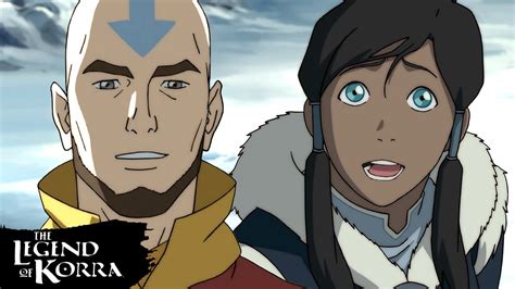 Aang Restores Korra's Bending | Full Scene | The Legend of Korra - YouTube