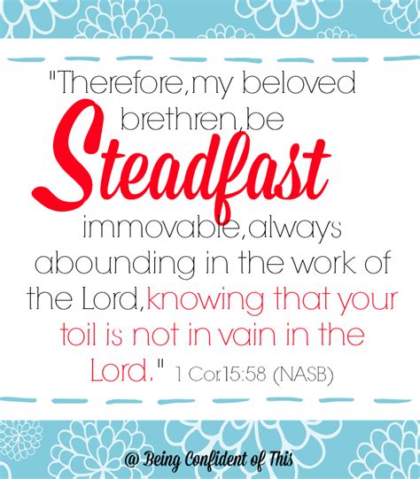 7 Scriptures for a Steadfast Heart | Being Confident Of This