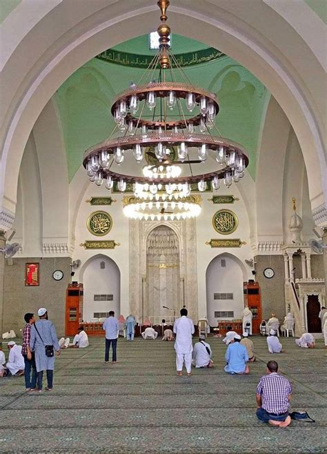 Beautiful view inside Masjid Quba. | Beautiful mosques, Masjid, Islamic ...