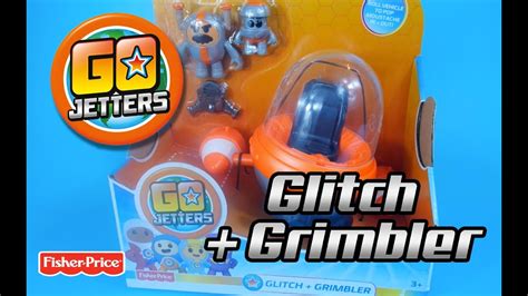 New! Go Jetters Toys Glitch + Grimbler - YouTube