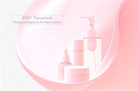 Premium PSD | Product packaging psd template