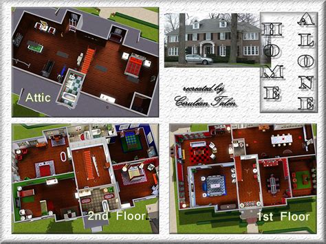 Home Alone House Floor Plan