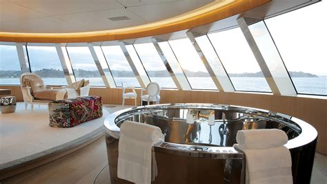 Luxury Mega Yacht Interior