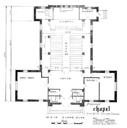 Small Church Floor Plan Designs - Modern Home Plans