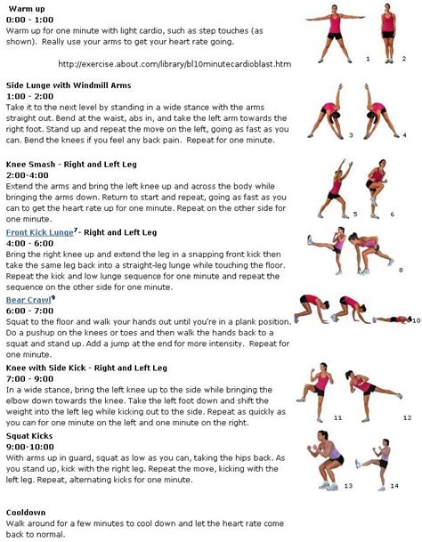 Simple Low Impact Aerobic Exercises At Home For Diet | Cardio Workout ...