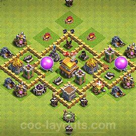 Clash Of Clans Town Hall Level 5 Base Defense