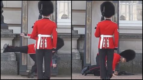 Slipping, Err, Changing of the Guard at Buckingham Palace | RTM ...