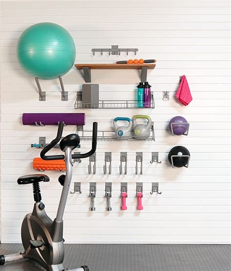 Premium Fitness Bundle | Home Gym Storage | storeWALL | Garage Storage