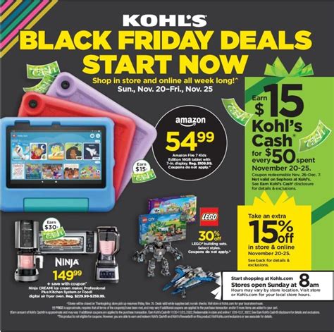 Kohl's Black Friday 2024 - Ad & Deals | BlackFriday.com