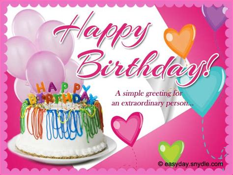 Birthday Wishes Messages and Greetings – Easyday