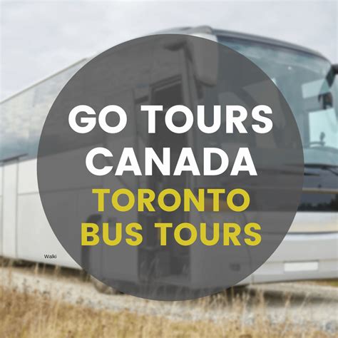 Toronto Bus Tours | Distillery District | Go Tours Canada