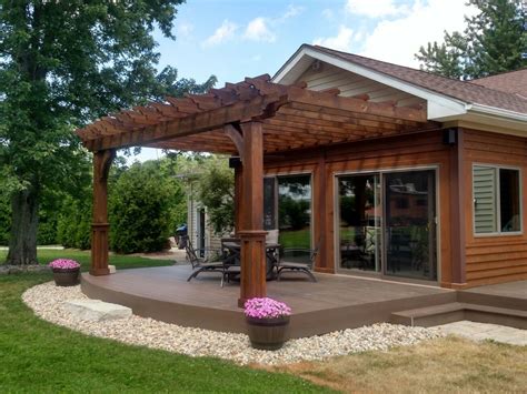 Pin by Chris Vogel on pergola decks | Deck with pergola, Pergola ...