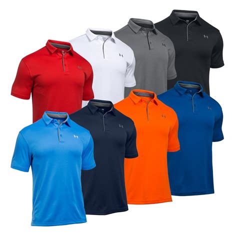 Under Armour UA Tech Men's Golf Polo Shirt - Discount Men's Golf Polos ...