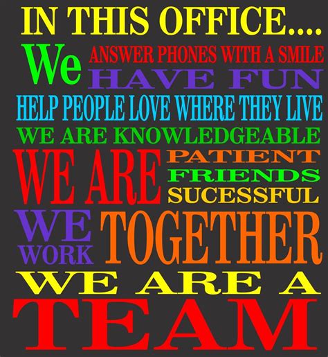 5 Ideas To Help Your Office Work as a TEAM | Work quotes, Inspirational ...