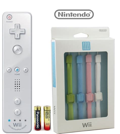 Official Nintendo Wii Remote Controller Bonus Free 5 Wrist Strap ...