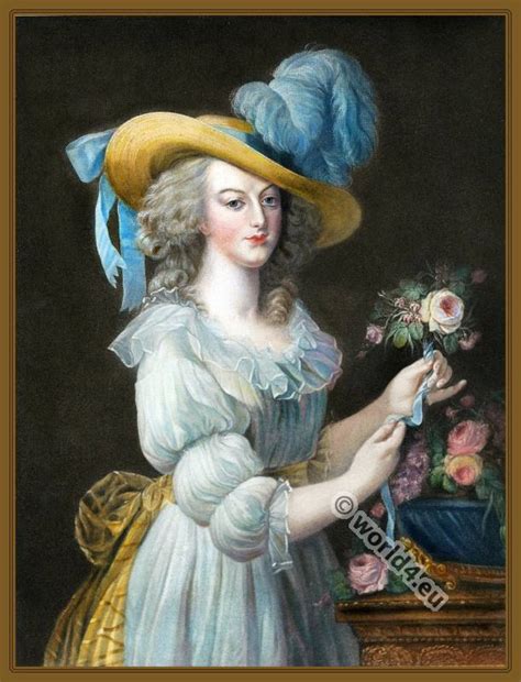 Marie Antoinette and her influence on fashion. The Reign of Louis XVI.