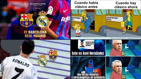 Los mejores memes del Clásico entre Real Madrid y Barcelona en la final ...