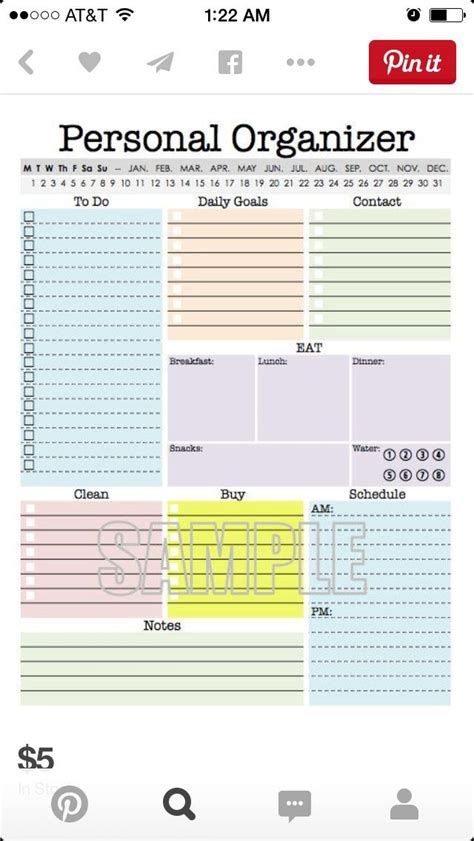 #Planners #Printables #Organizations | Blog planning, Daily planner ...