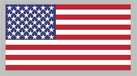 American Flag PDF Design