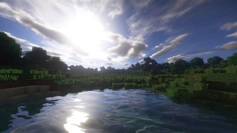 landscape, Minecraft, Shaders Wallpapers HD / Desktop and Mobile ...