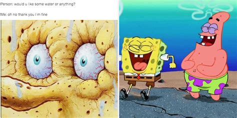 Spongebob Small Eyes Meme