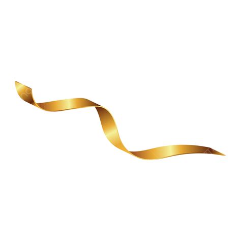 Golden Ribbon Png