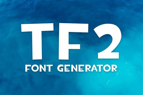 TF2 Font Generator - Fonts Pool