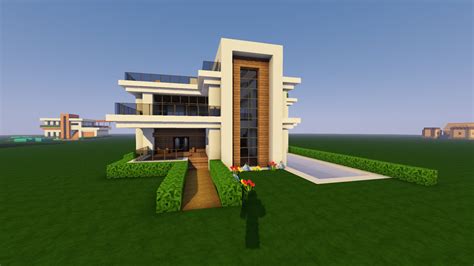 One Of My Recent Attempts At A Minecraft Modern House/Mansion Build : r ...