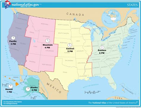 Time Zone Map For The Usa - 2024 Schedule 1