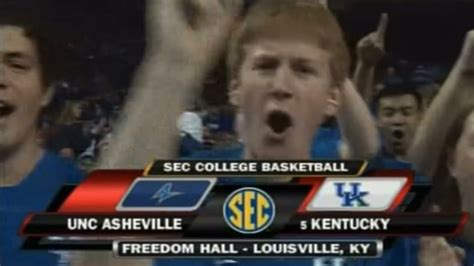 #5 Kentucky vs UNC Asheville Basketball Highlights (11/30/2009) - YouTube