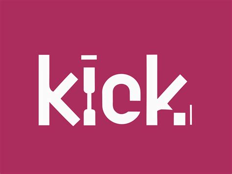 Kick Logo by Mr Jakir on Dribbble