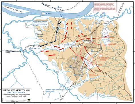 Shiloh Battle Map
