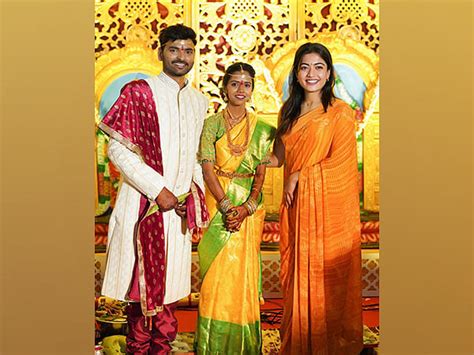 In pics: Rashmika Mandanna attends her assistant's wedding – ThePrint ...