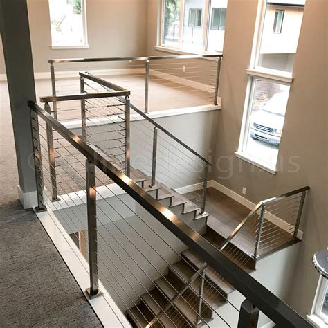 An Optimized Stainless Steel Cable railing in Washington – Inline Design