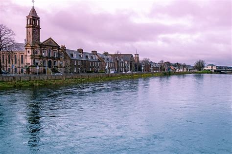 HD wallpaper: inverness, scotland, uk, highlands, scottish, sky, city ...