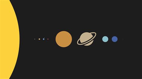 [5120 2880] Solar System (planets to scale). Made by me. | Active ...