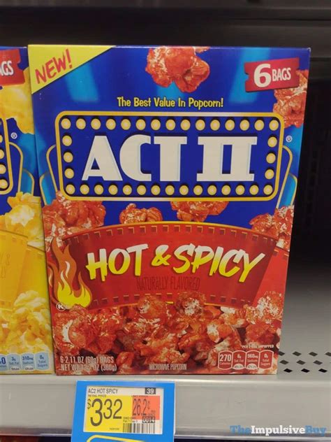 SPOTTED: Act II Hot & Spicy Microwave Popcorn - The Impulsive Buy