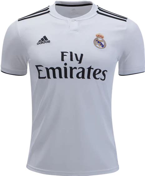 Download Carvajal - Jersey Real Madrid 2018 2019 - Full Size PNG Image ...