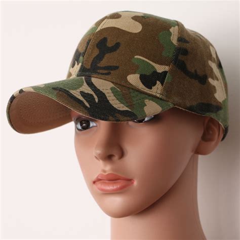 Mens Army Military Camo Cap Baseball Fishing Camouflage Hats For Men ...