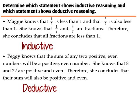 Inductive And Deductive Reasoning Worksheet – Creative Template Ideas