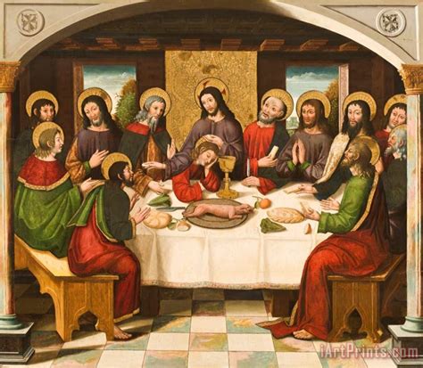 Master of Portillo The Last Supper painting - The Last Supper print for ...