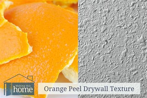 Ceiling And Wall Textures: Knockdown, Orange Peel, And More - Making ...