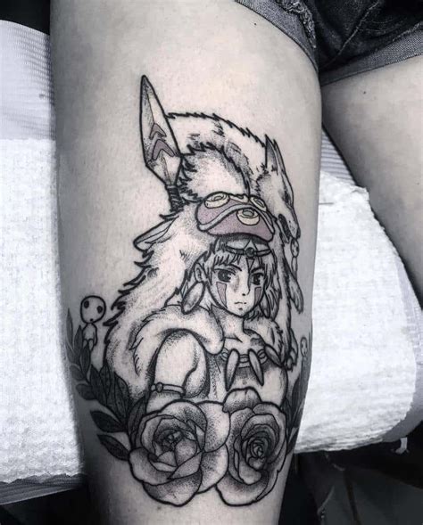 Top 53 Best Princess Mononoke Tattoo Ideas - [2021 Inspiration Guide]