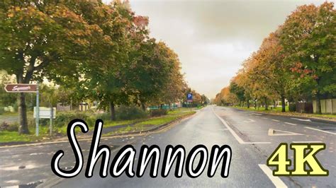 Shannon-County Clare,Ireland Driving-Downtown [4K] - YouTube