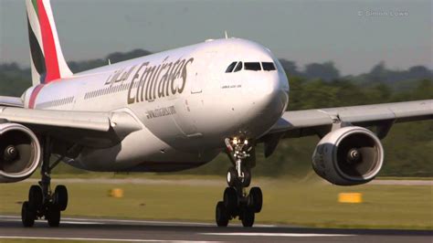 Airbus A330 - 8 smooth landings at Manchester... - YouTube