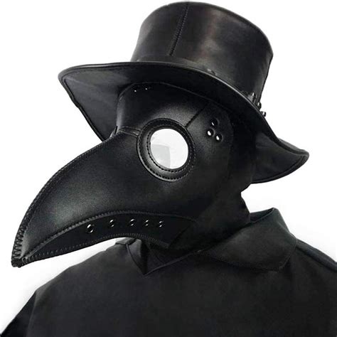 Leather plague doctor mask - campestre.al.gov.br