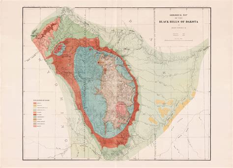 Black Hills Geologic Map