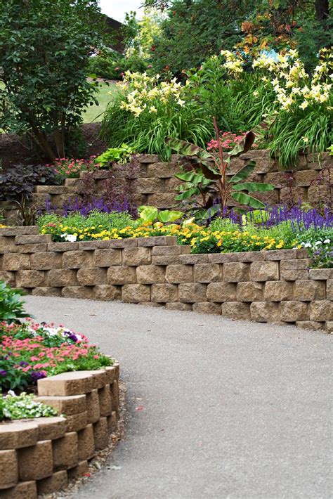 50 Backyard Retaining Wall Ideas and Terraced Gardens (Photos) | Garden ...